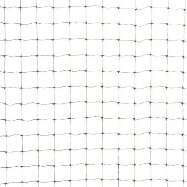 Filet badminton Entraînement maille 19mm, 1.2mm marron (l'unité)