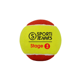 Sachet de 3 balles de tennis Stage 3