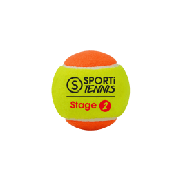 Sachet de 3 balles de tennis Stage 2