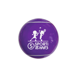 Balle de tennis galaxie violette 15cm