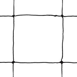 Filet handball PE câblé 2mm simple maille 120 (la paire)