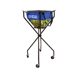 Chariot ramasse balles de tennis