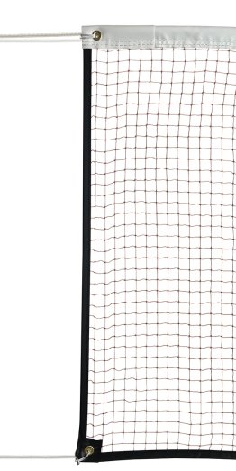 Filet badminton Compétition maille 19mm, 1.6mm noir (l'unité)